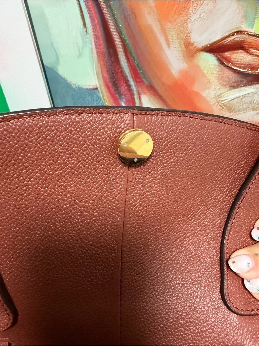Polene Mokki Mini EDITION TEXTURED TERRACOTTA